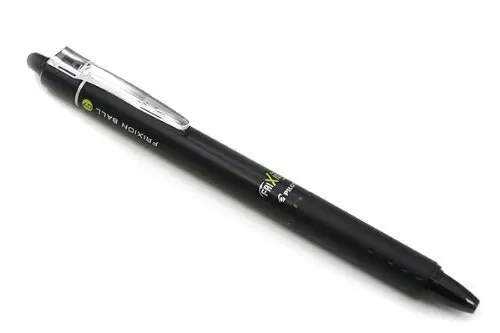 Pilot frixion мяч стук LFBK-23F гелевая ручка 0,7 мм синий/черный стираемые чернила заправка письма принадлежности гелевая ручка пилот ручки стираемые