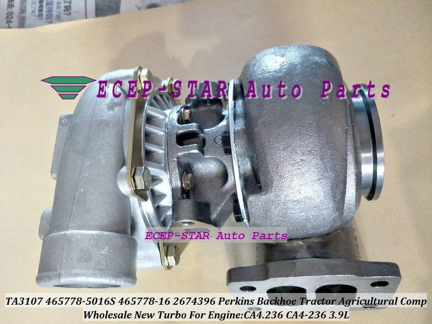 TA3107 465778 465778-5016S 2674A396 2674396 465778-0016 Turbo для экскаватора-погрузчика