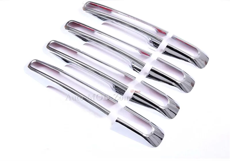 ABS Хром Стайлинг Внешний Крышки Ручки Двери Отделка Глянцевая 8 шт. Для Jaguar XE X760 2015