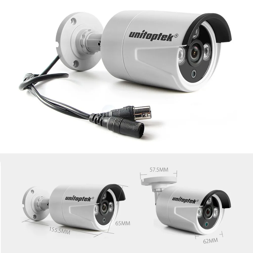 HD 1.0MP 2MP CCTV AHD камера наружная IP66 водонепроницаемая 3 шт. Массив ИК светодиодная 720P