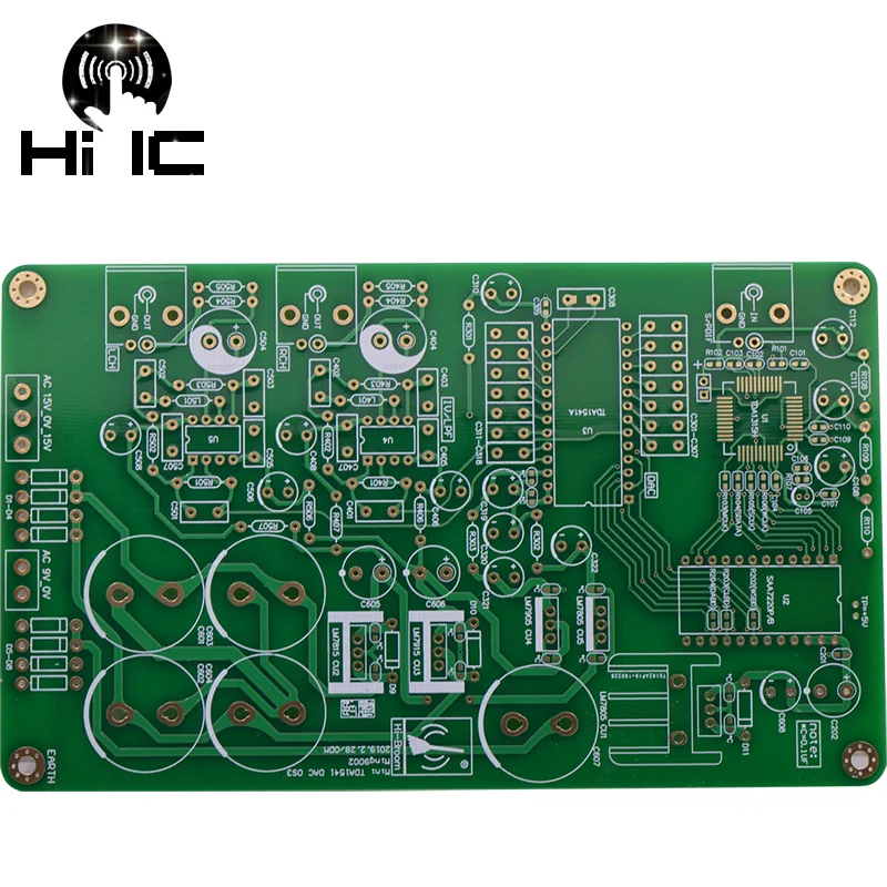 HiFi аудио OS3 SAA7220P/B + TDA1541 DAC декодер печатной платы|Усилители мощности| |
