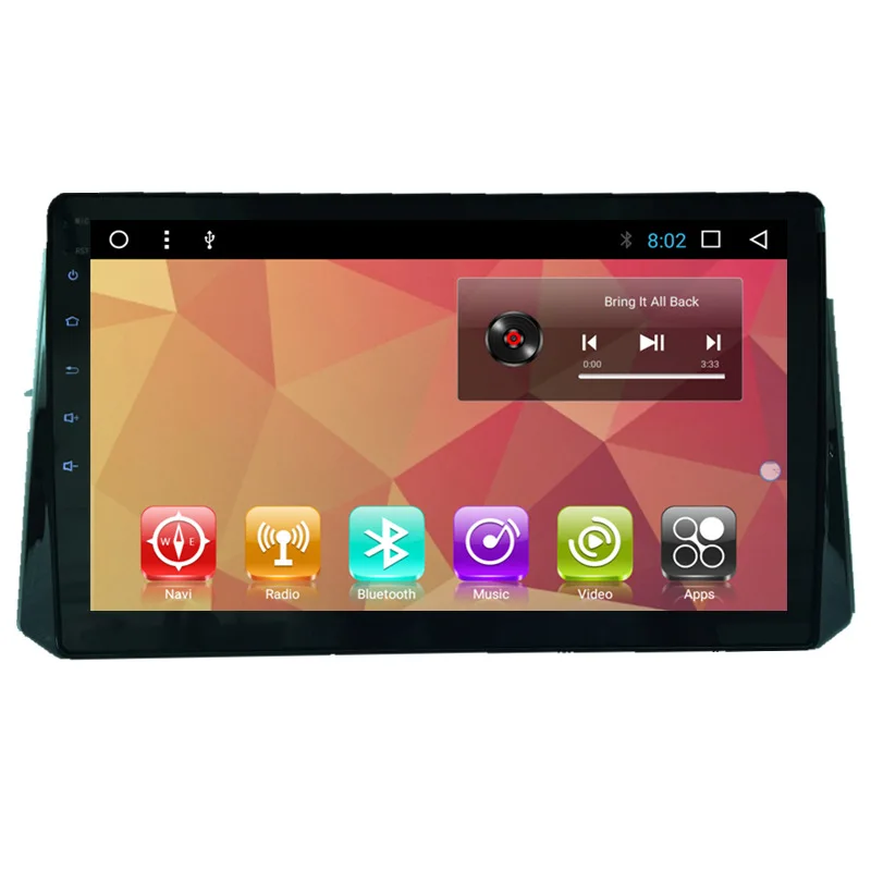 9 &quotAndroid Авторадио автомобильный мультимедийный стерео радио аудио DVD GPS