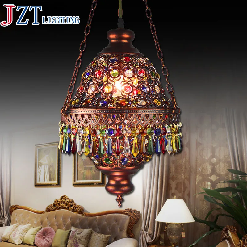 M богемная средиземноморская любовная столовая лампа E14 Цоколь Настольная с