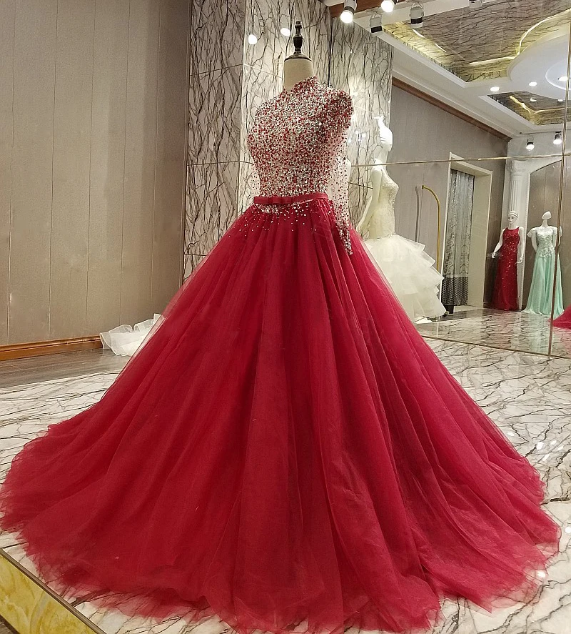 LS88976 вечернее платье корсет назад бисером Линия длинное вечернее платье на продажу abendkleider lang real photos