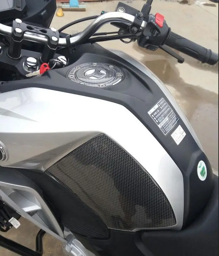 Для Honda CBF190X бак мотоцикла тяги Pad Колено Ручка протектор противоскользящие стикеры Углерода filber