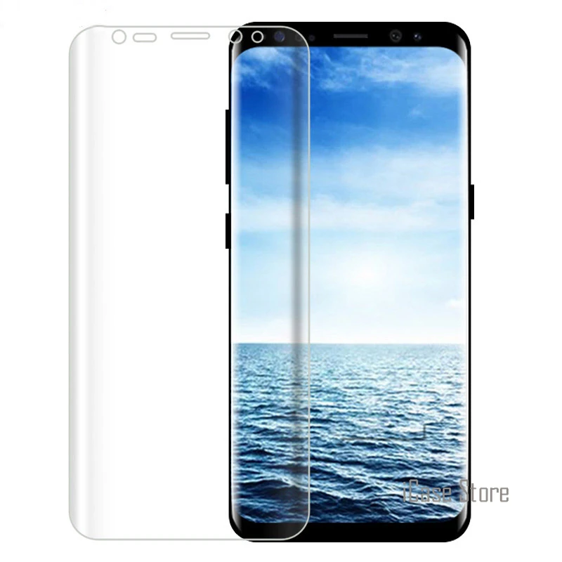 S8 3D изогнутый край мягкий ПЭТ Полный экран протектор для samsung Galaxy Plus защитный