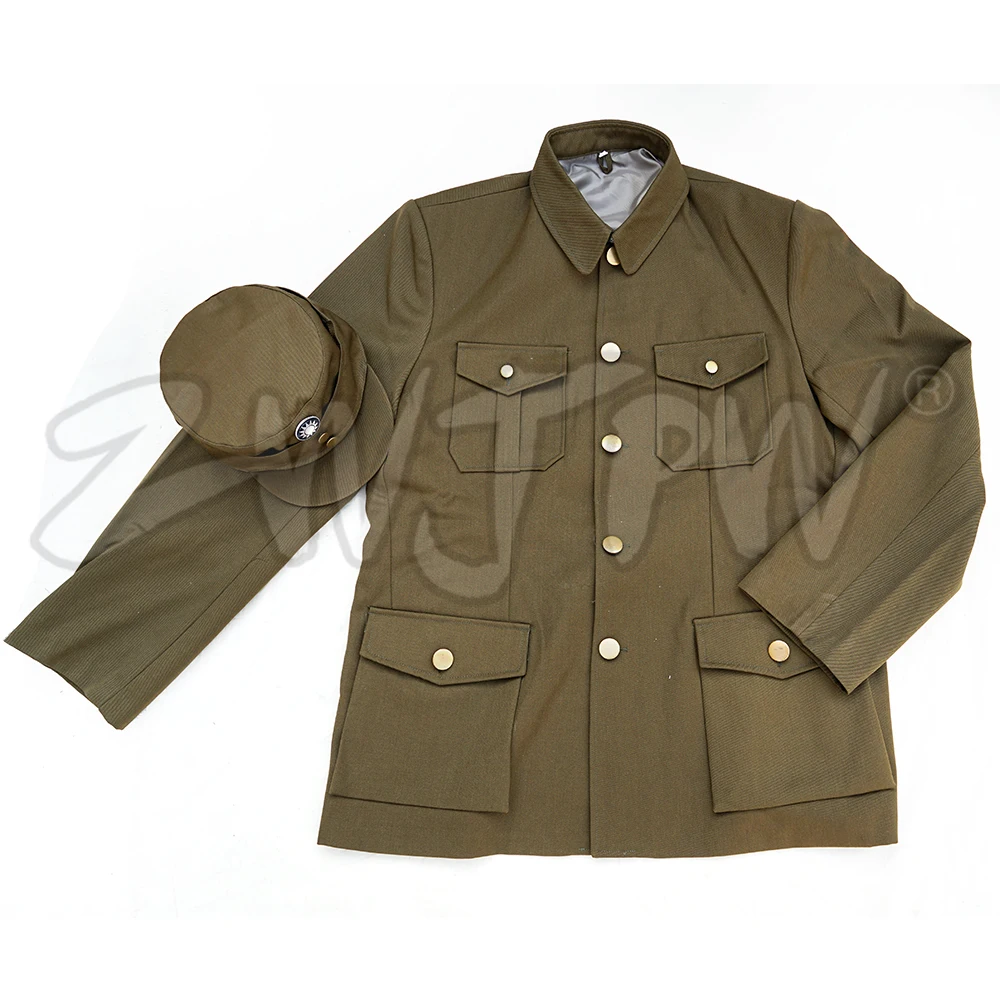 

WW2 CHINA KMT M36 MEN UNIFORM TYPE 36 KUIMINGTANG CHINESE TUNIC SUIT