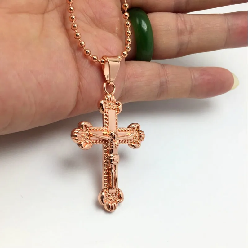 Fashion Trendy Stainless Steel Simple Little Cross Pendant Necklace For men or women jewelry 2019 4 colors Best Gift | Украшения и