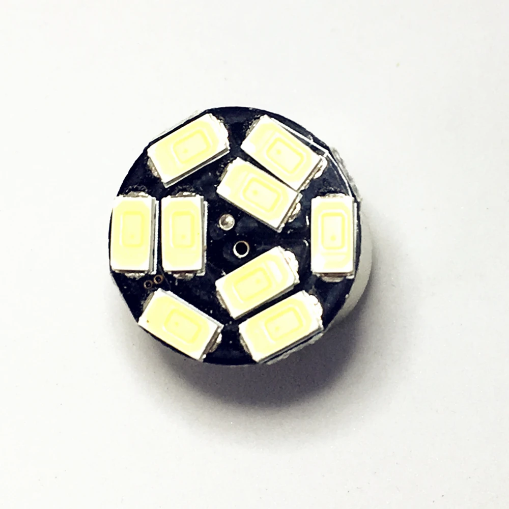 10 шт. 1156 9SMD P21W BA15S светодиодсветодиодный лампы белого красного желтого цветов