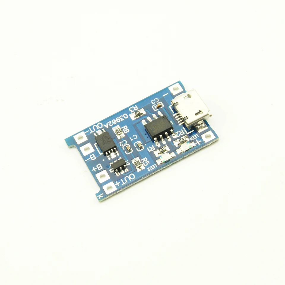 TP4056 Micro USB 5 V 1A 18650 Литий Батарея Защитная панель для зарядки Зарядное устройство