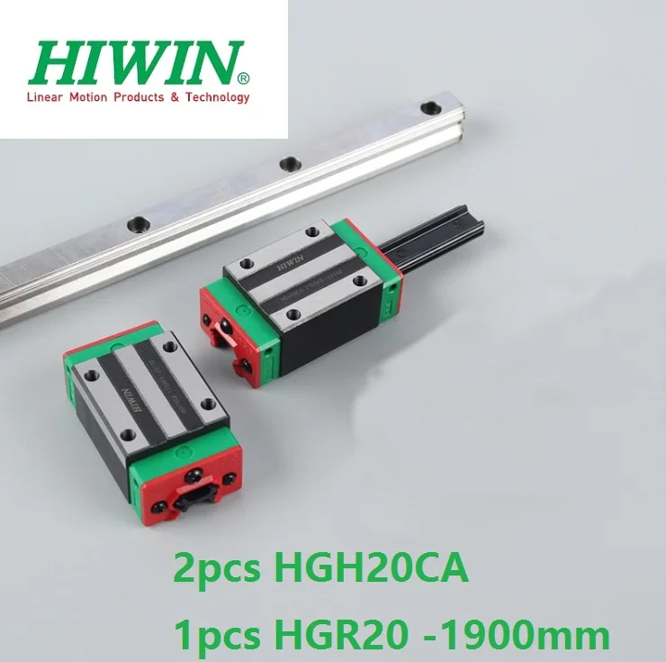 

1pcs Original Hiwin rail HGR20 -L 1900mm + 2pcs HGH20CA linear block