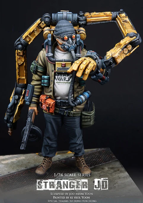 [Tuskmodel] Смола Бюст разобранный Модель наборы (включает основание) N75019 | Игрушки и