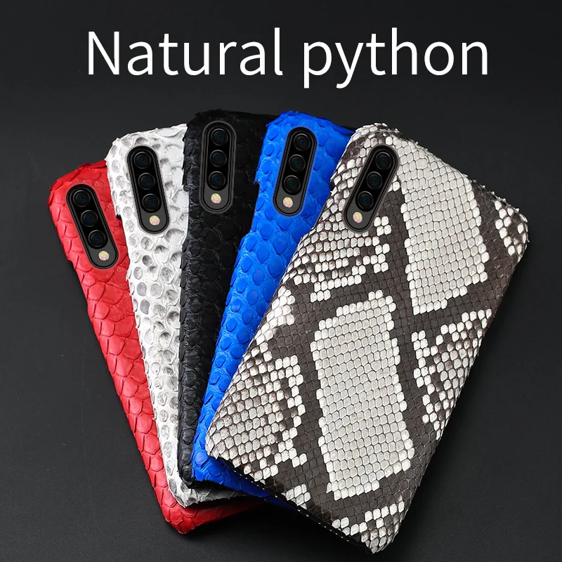 

Real Python leather case For samsung a50 A50s a51 s21 ultra Luxury back covers For Galaxy A30 A70 a71 s10 lite s10plus fundas