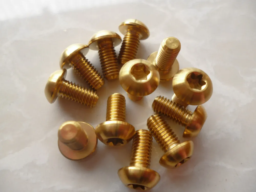 Горячее предложение! Распродажа! 12 шт. супер легкий M5x10mm дисковый тормозной ротор