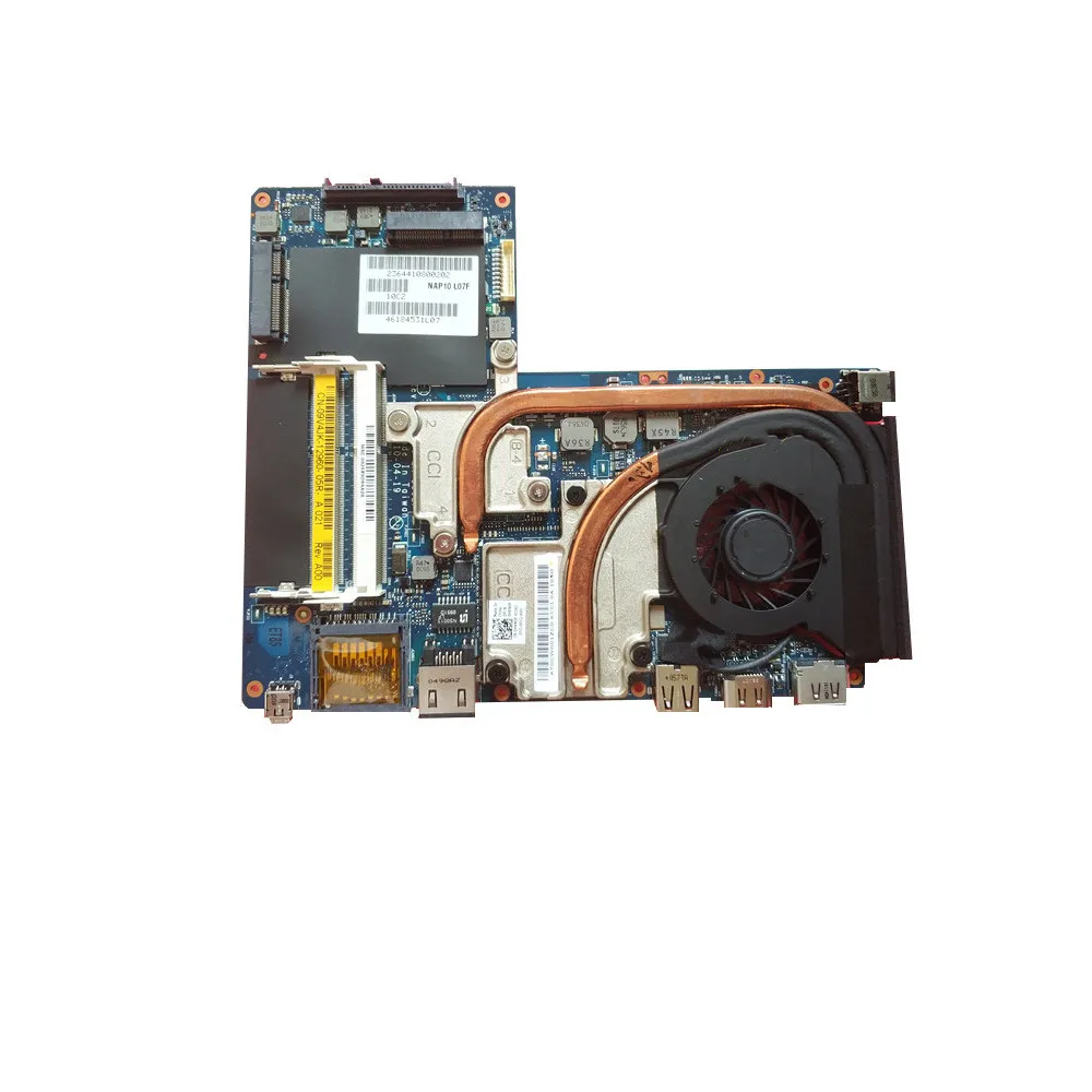 SZWXZY для Dell M11X R2 материнская плата портативного компьютера с I3 330U вентилятор