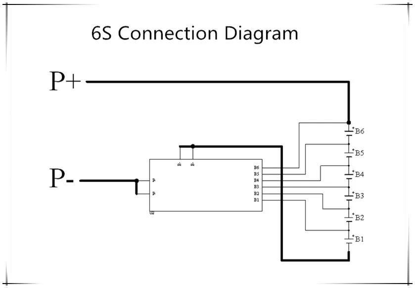 BMS 6S 50A NTC плата с Для 3 7 в тройной литиевой батареи Защитная плата/BMS 7S/BMS