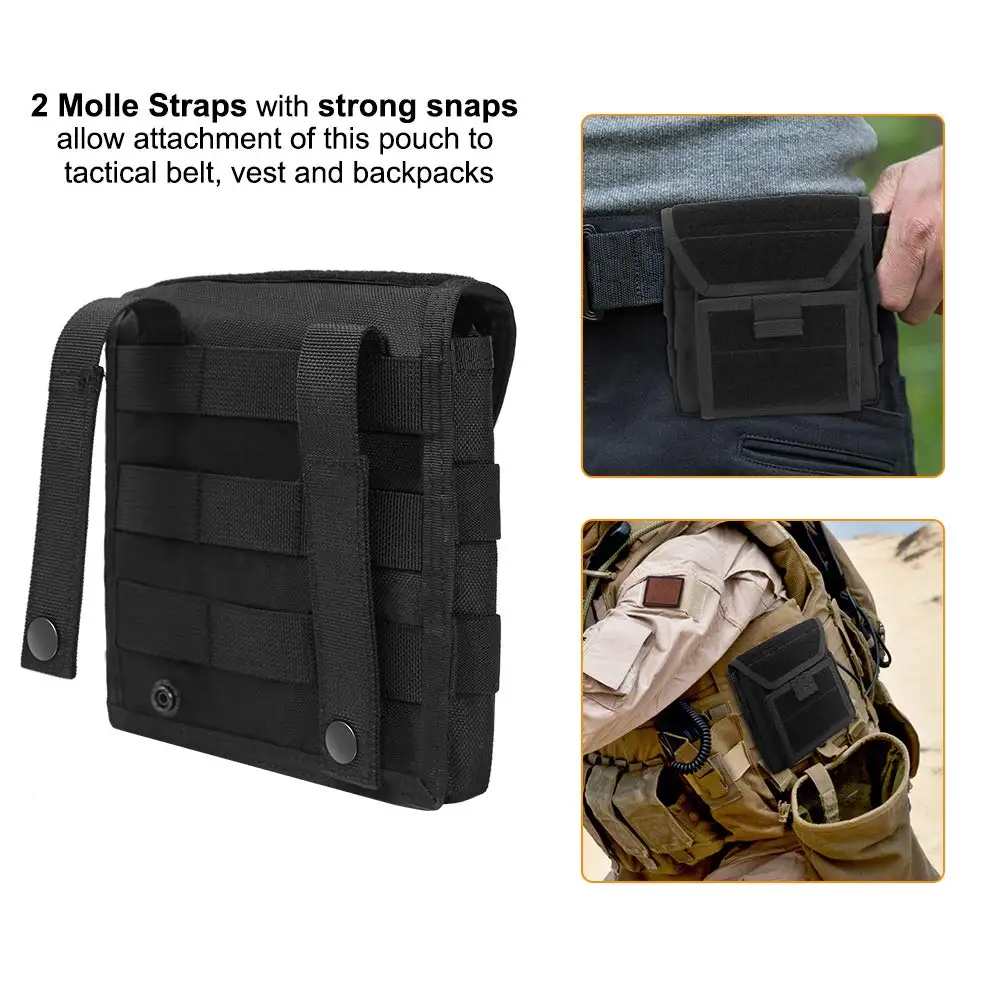 Military Molle Admin Front Vest Ammo Storage Pouch Magazine Utility Belt Waist Bag For Hunting Shooting Paintball CF Game|Мешочки| |