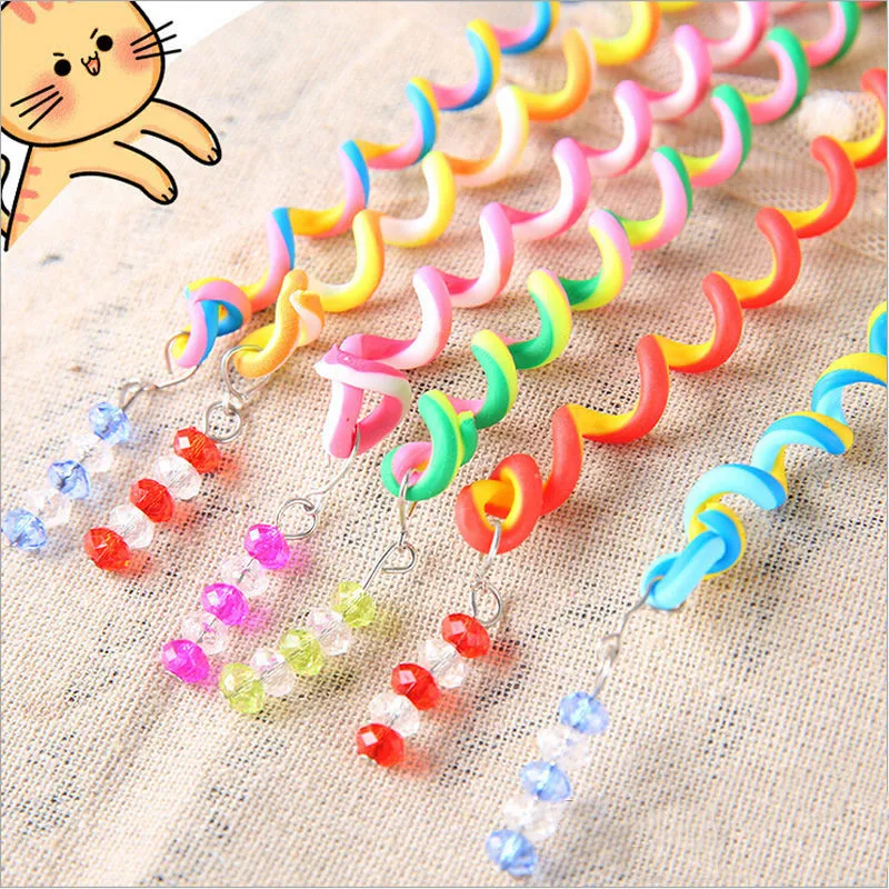 Новинка Лидер продаж 6 шт. милые модные Спиральные заколки для девочек заколка