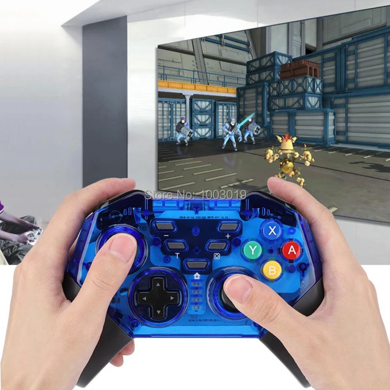 Беспроводной Bluetooth-контроллер Nintendo для консоли Nintendoswitch с вибрацией по оси