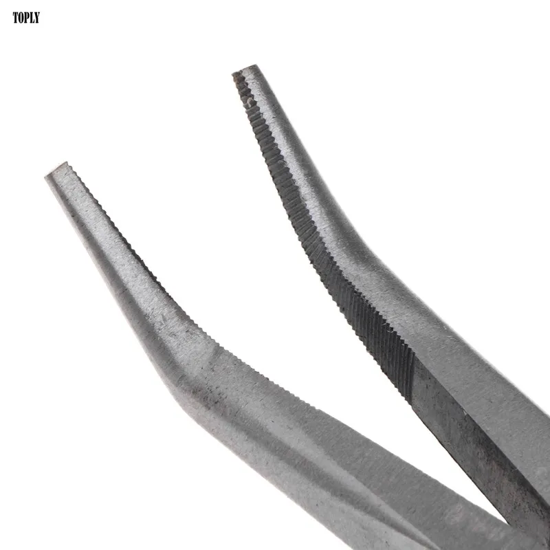 Toply Fishing Pliers Curve Straight Long Handle Carbon Steel Gripper Multifunctional