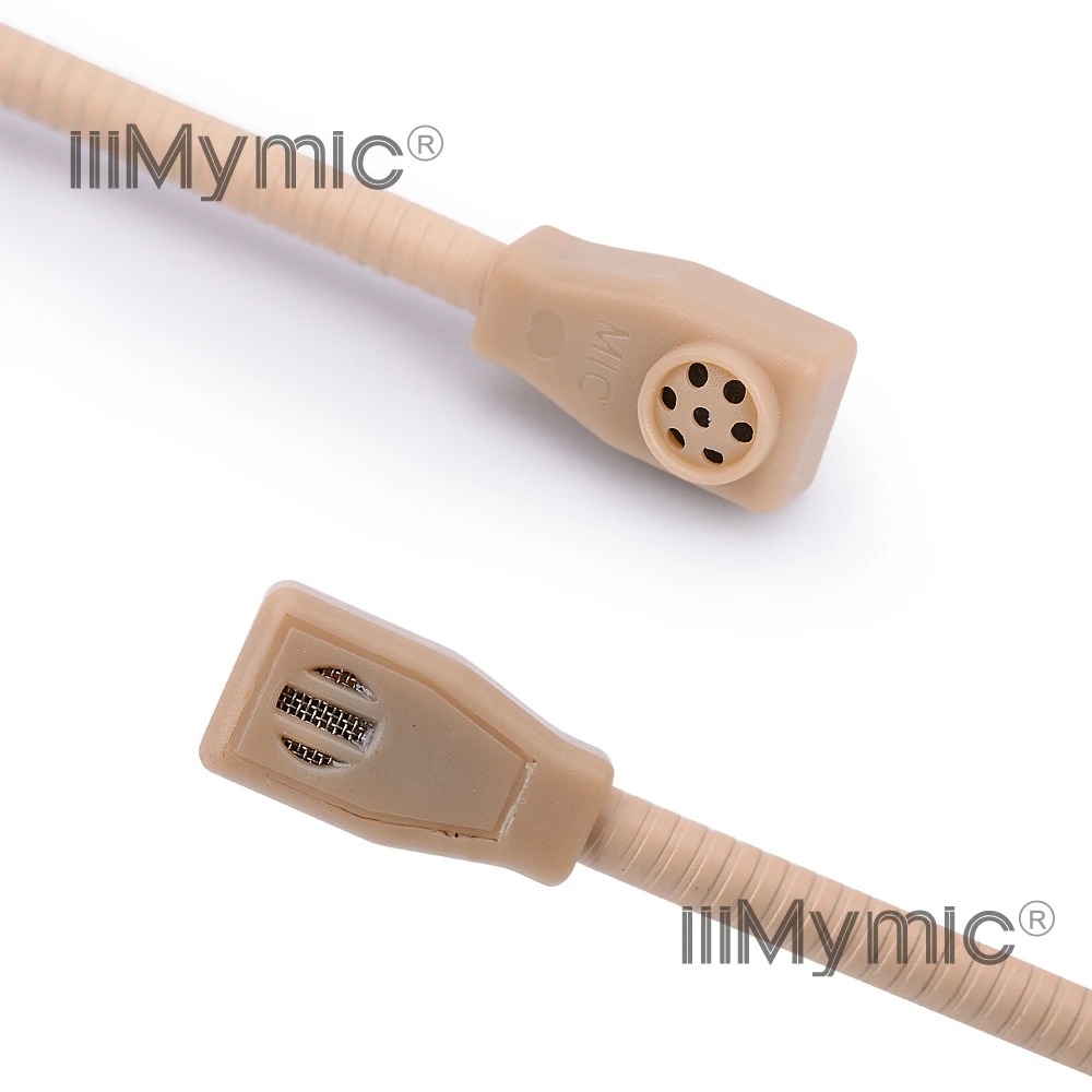 IiiMymic H 81S9 3 3pin мини XLR Сделано в Китае TA3F Разъем Бежевый головной гарнитуры