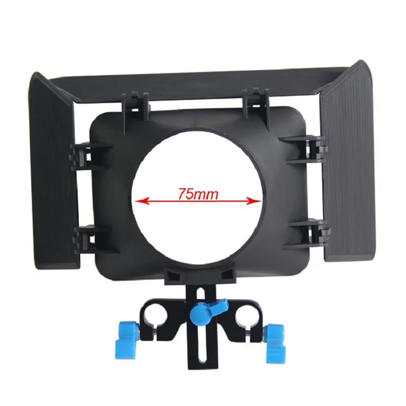 M1 пластиковая зеркальная Матовая коробка для 15 мм рельсовой опорной штанги D90 t2i 5D