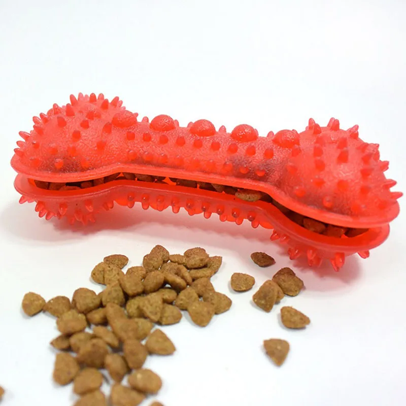 Large Size Toys for Dogs Funny Food Dispenser Dog Toy Chew Anti Bite Interactive Training TPR Durable Treat Ball | Дом и сад