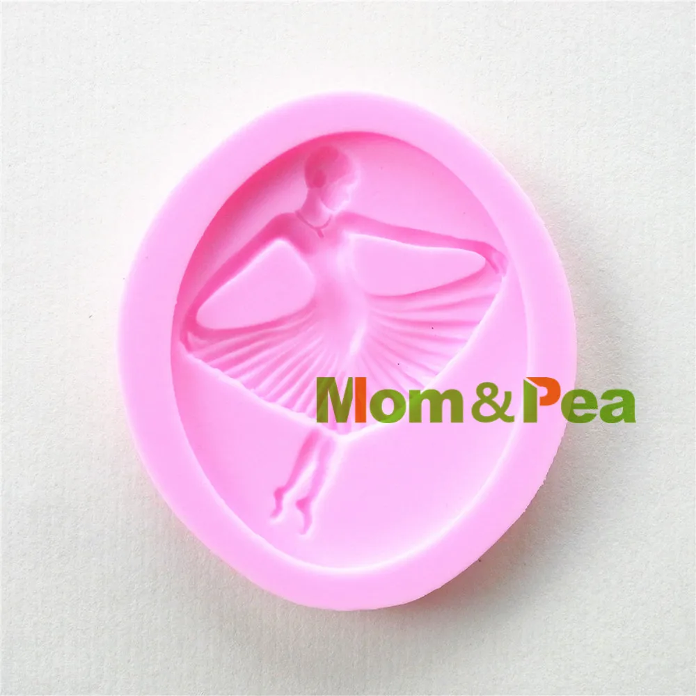 Силиконовая форма для украшения торта в форме танцовщицы мамы и гороха 0936 | Дом