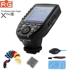 Беспроводная система Godox TTL II 2,4G X, высокоскоростной передатчик с большим ЖК-экраном для Sony