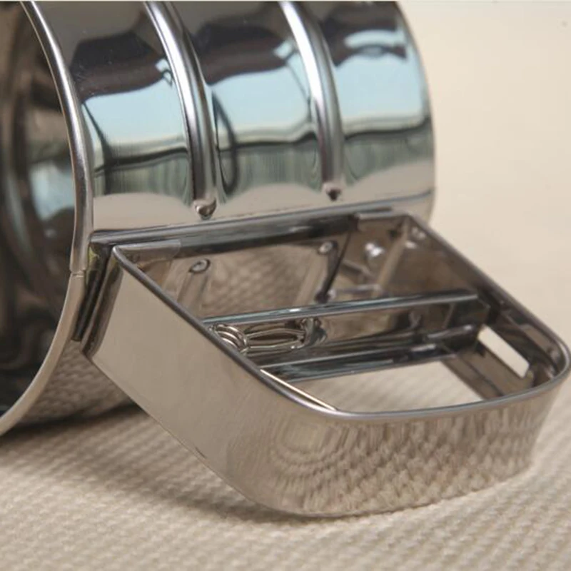 

New Stainless Steel Cup Cake Baking Kitchen Tool Baking Tools Icing Sugar Pastry Mesh Shaker Sifter Flour Sieve tools