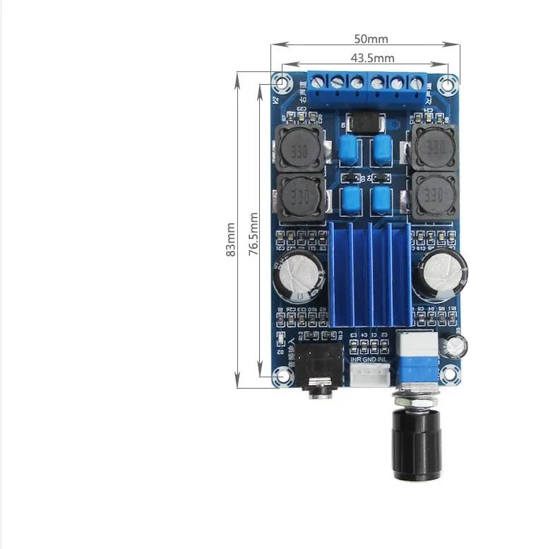 Плата цифрового усилителя звука TDA3116 50 Вт * 2 0 каналов мощности TPA3116D2|power amplifier