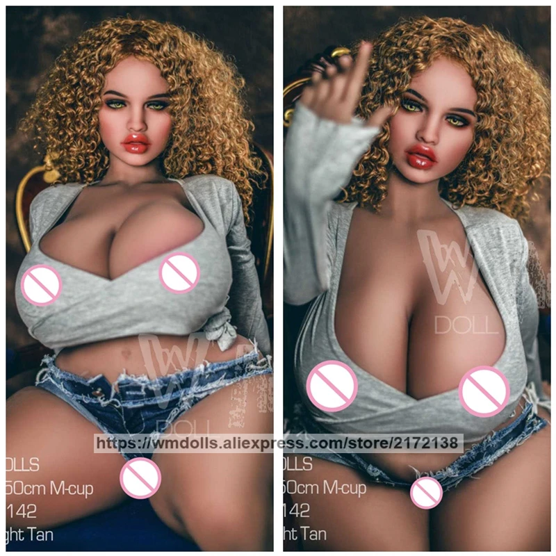 WMDOLL 150 см M чашка реальный размер полностью силиконовые секс куклы из ТПЭ