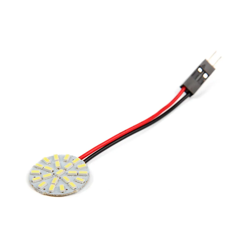Универсальная автомобильная светодиодная лампа 22SMD 1206 T10 BA9S W5W C5W lammp blub круглая