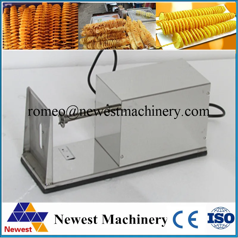 Электрическая спиральная овощерезка для картофеля tornado автоматическая машина