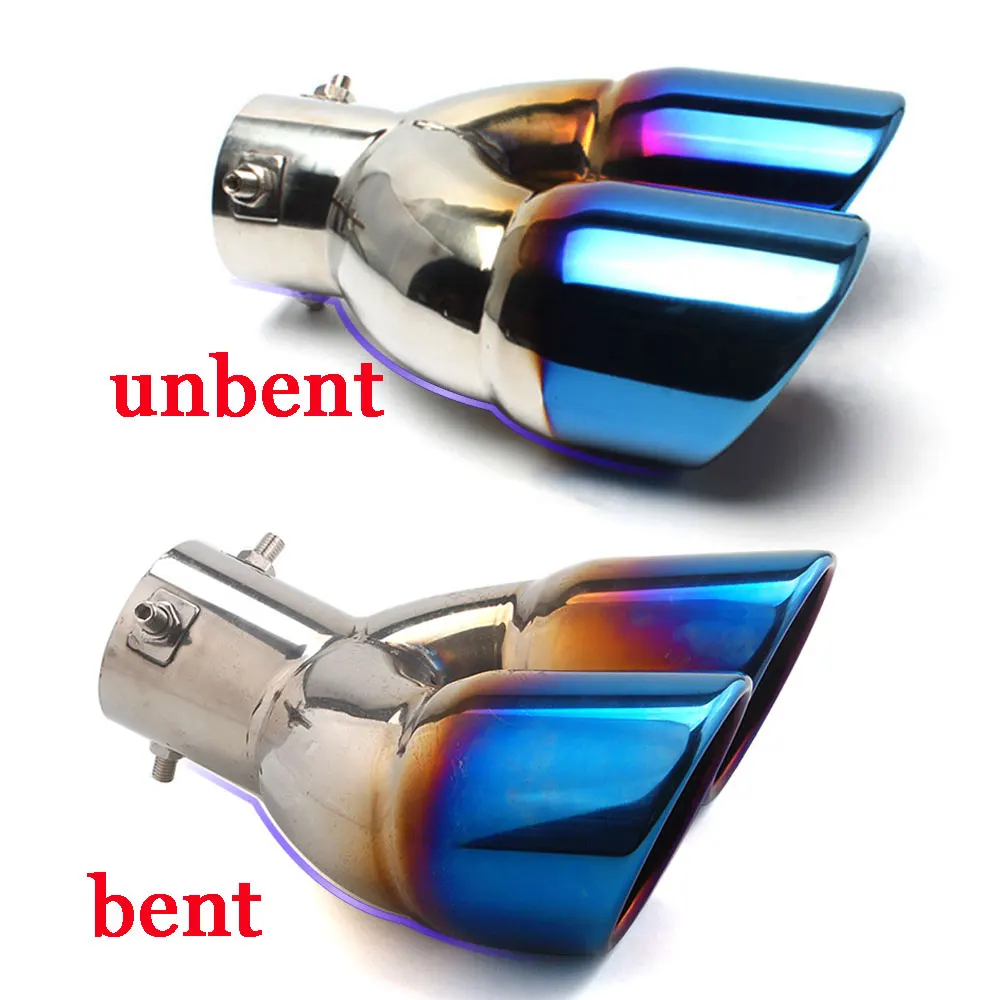 63 мм авто глушитель наконечник модифицированный автомобильный Стайлинг