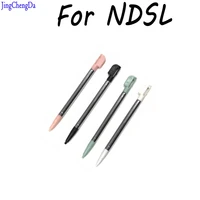 jcd plastic metal retractable touch screen pen stylus for nintendo ndsl