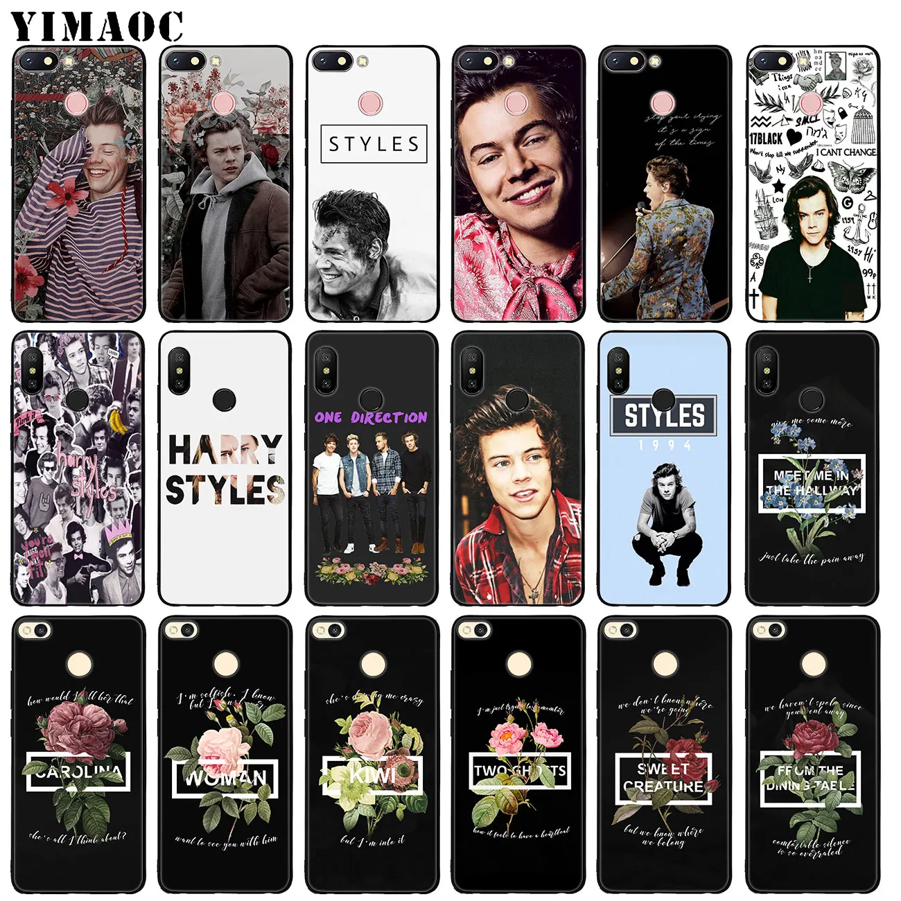 Мягкий силиконовый чехол для телефона YIMAOC ID Harry Styles One Direction Xiaomi Redmi K30 K20 Note 8 8T 7 5 6 Pro