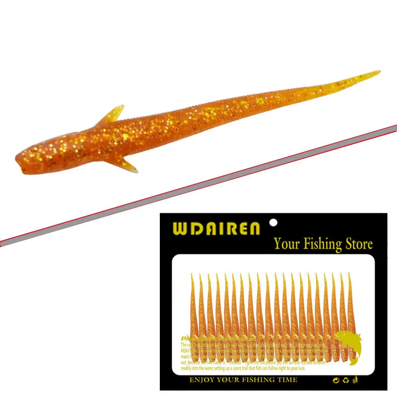 20 шт./лот 1 3 г 7 5 см Червячные мягкие рыболовные приманки Pesca Fish Peche Воблеры снасти