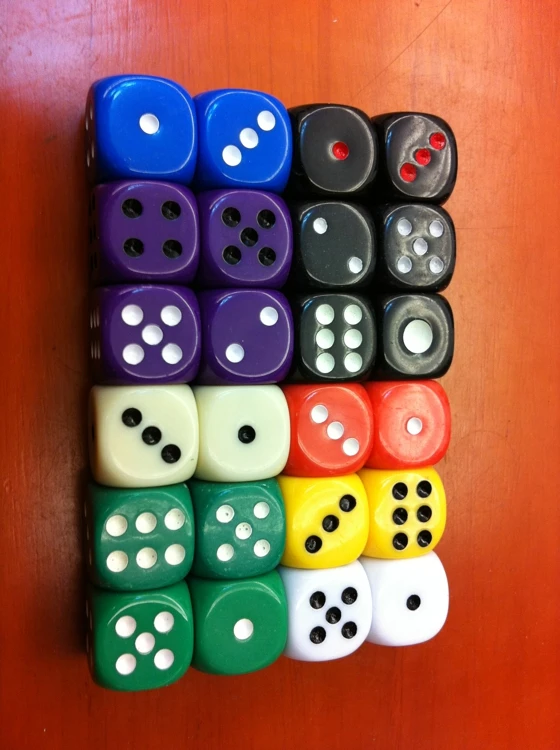 16 мм филе цветные игральные кости игрушечные аксессуары подарки мебель