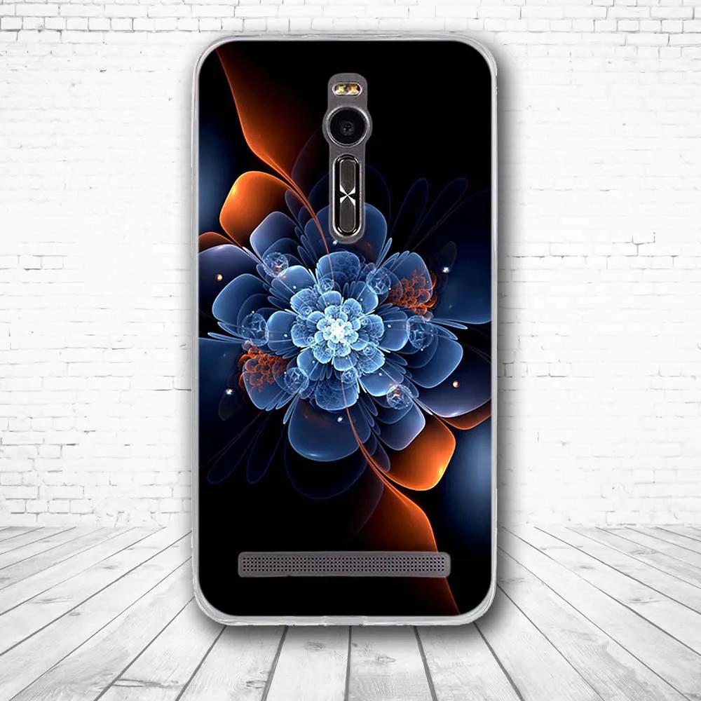 Мягкий силиконовый чехол для ASUS Zenfone 2 ZE551ML ZE550ML 5 дюймов с 3D принтом задняя крышка