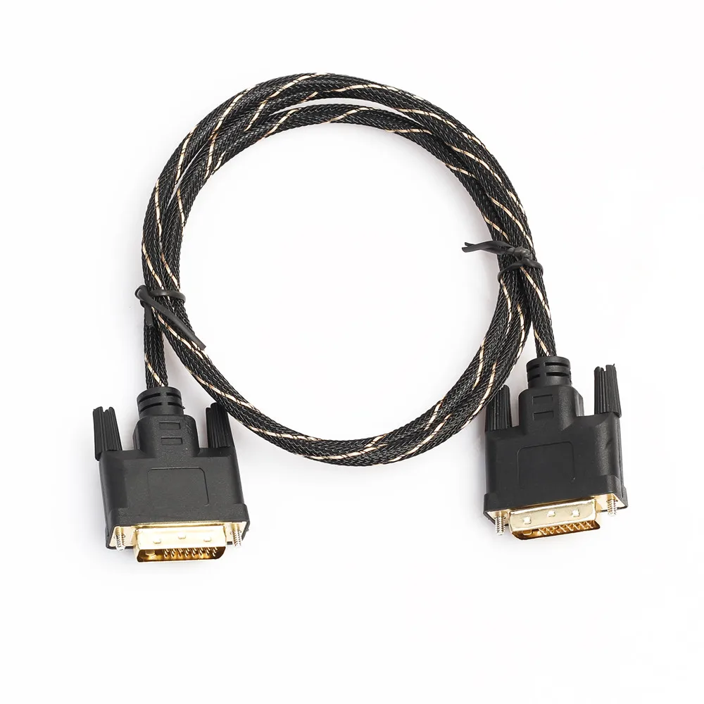 Кабель связи EPULA с ЖК-экраном и цифровым монитором DVI D 3/1 золотой 24 + 1 Pin двойной