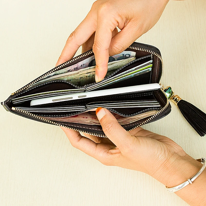 2015 новый дамы кошелек женского молнии бумажник тонкие женские модели на