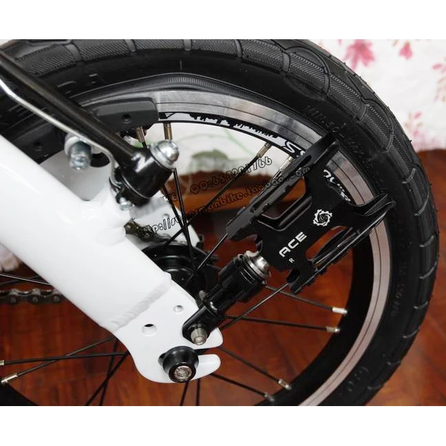 ACE сплав MKS Урожай педали держатель адаптер для Brompton складной супер свет 16 г педаль Adpator