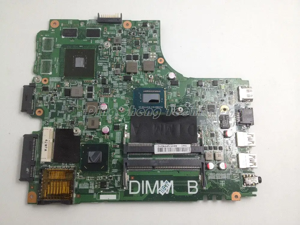Материнская плата для ноутбука/материнская dell 14R 3421 5421 CN 055NJX 55NJX I5 3337U CPU GT625M GPU 100%