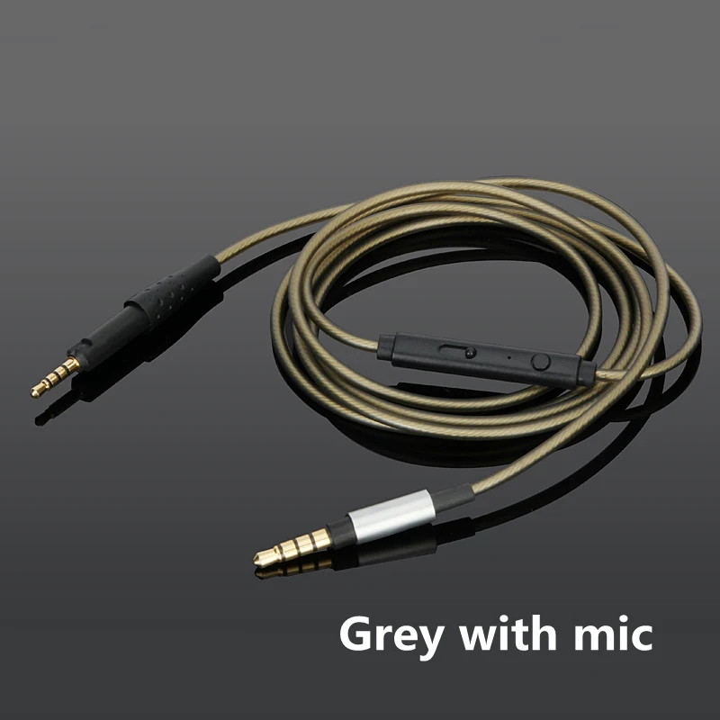 Earmax 3 5 мм до 2 кабель для наушников Посеребренная Замена Sennheiser HD6 HD7 HD8 DJ MIX HIFI Aux