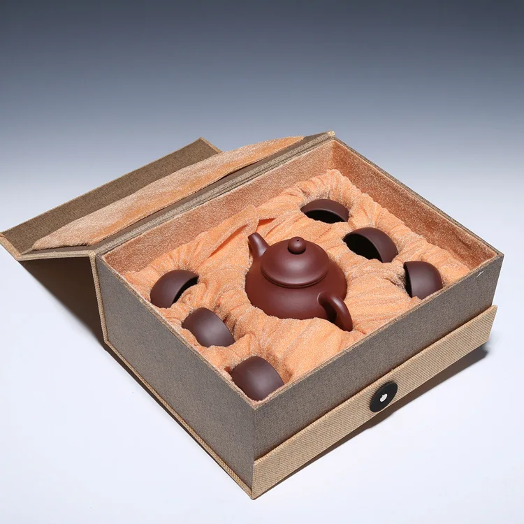 Заводская распродажа Оптовая Продажа Исин фиолетовый песок заварочные чайники