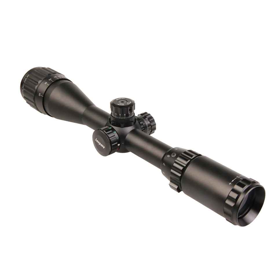 LEAPERS 3-9X40 Охотничья винтовка прицелы Снайперский прицел тактическая оптика прицелы R/G/B с подсветкой для охотничьей винтовки пневматические ружья