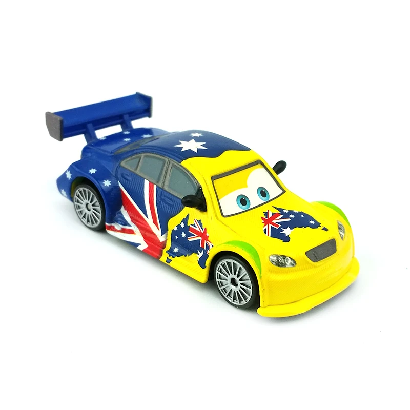 Disney Pixar тачки морозный Австралия 1:55 металлический литой автомобиль игрушки