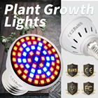 E27 LED phytolamp теплица 220В GU10 Led Grow Light B22 СВЕТОДИОДНАЯ Лампа для комнатных растений E14 УФ лампа для рассады 4 Вт 6 Вт 8 Вт groeilampen gu5.3