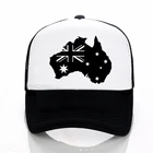 Футбольная Кепка для взрослых и детей, австралийская футбольная Кепка-тракер, Мужская кепка с австралийским флагом, Женская Регулируемая солнцезащитная Кепка для детей